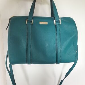 Brand New Kate spade rounded satchel, teal